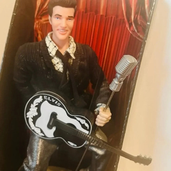 Elvis Presley Santas Best Musical Animation Figure Dancing All Shook Up Town - Picture 4 of 10